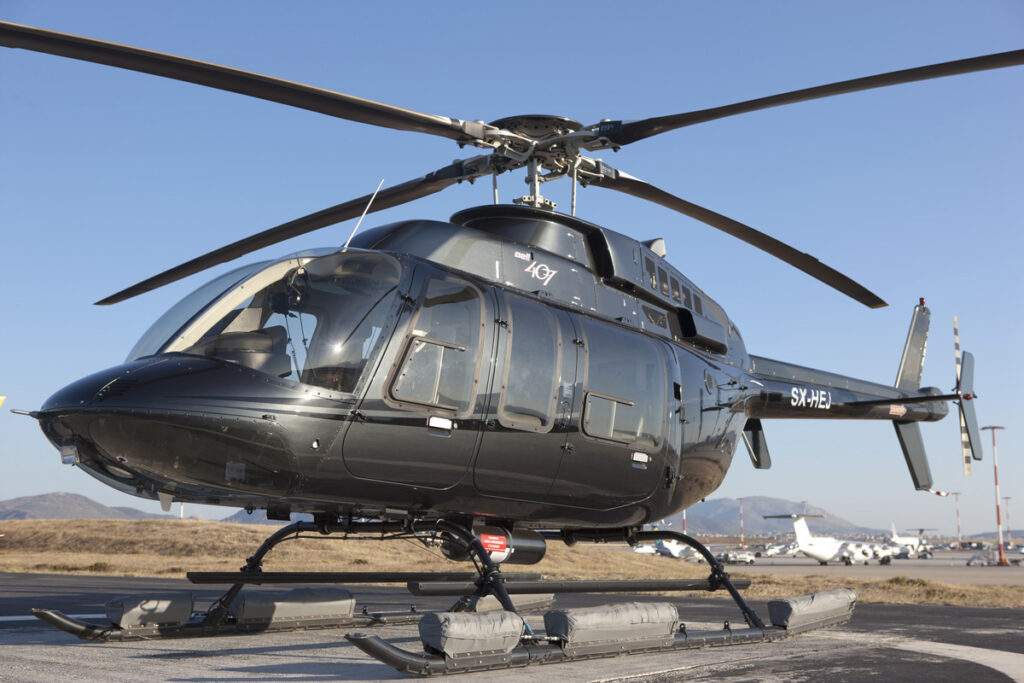 Bell 407 SX-HSI id: 622 (initial base ATHENS)