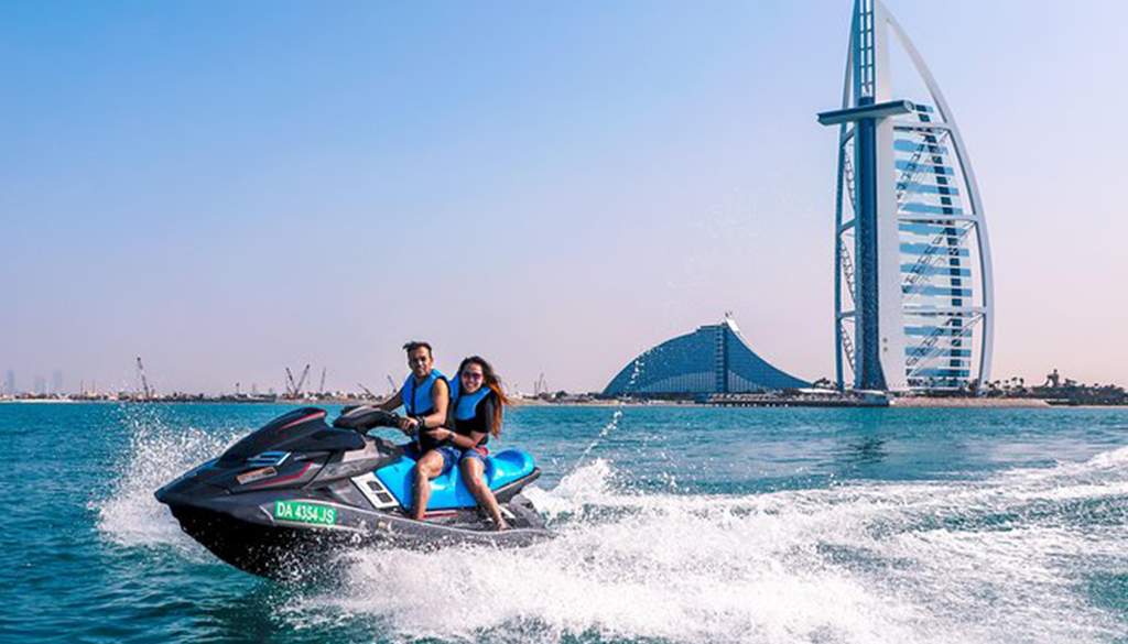 Jet Ski at the Yacht - Dubai-