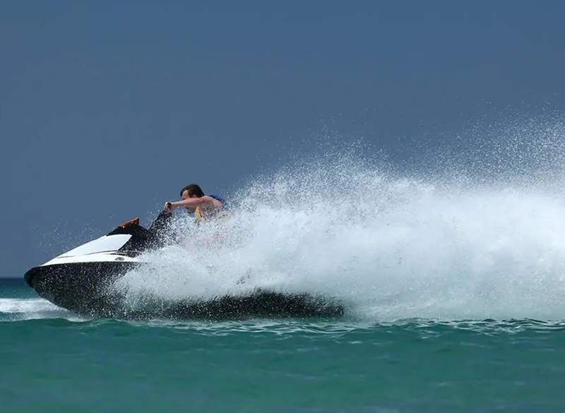 180HP Power Jet Ski at the Yacht -Mykonos- — Velvet Yachts