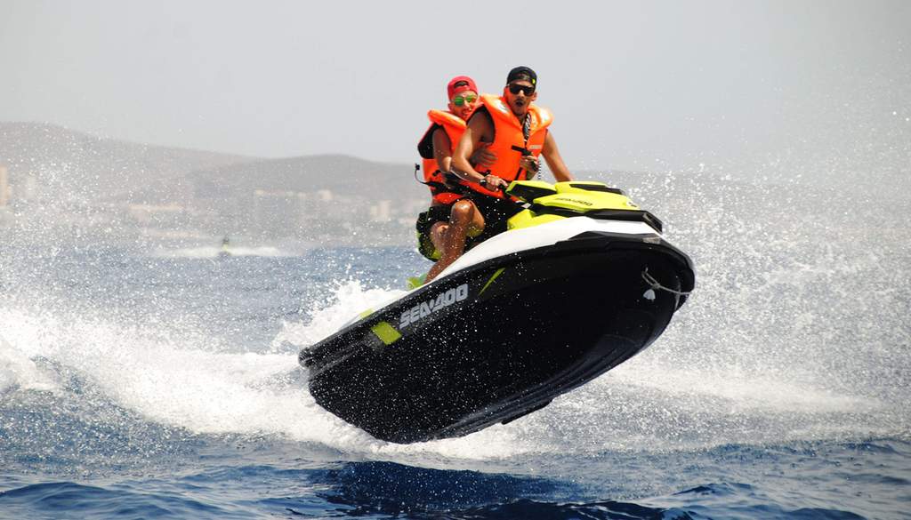 180HP Power Jet Ski at the Yacht -Mykonos-