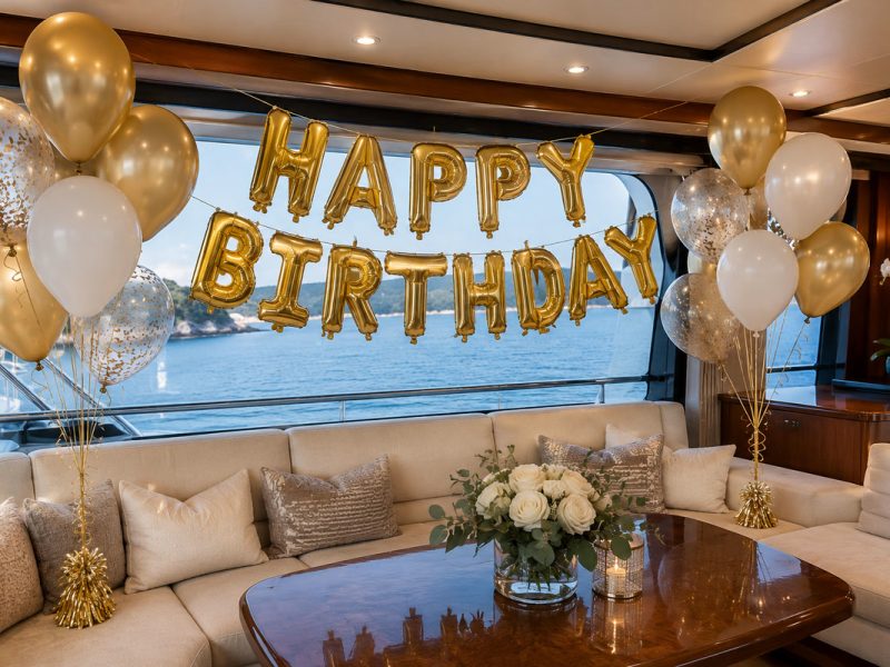 Essential Celebration Package — Velvet Yachts
