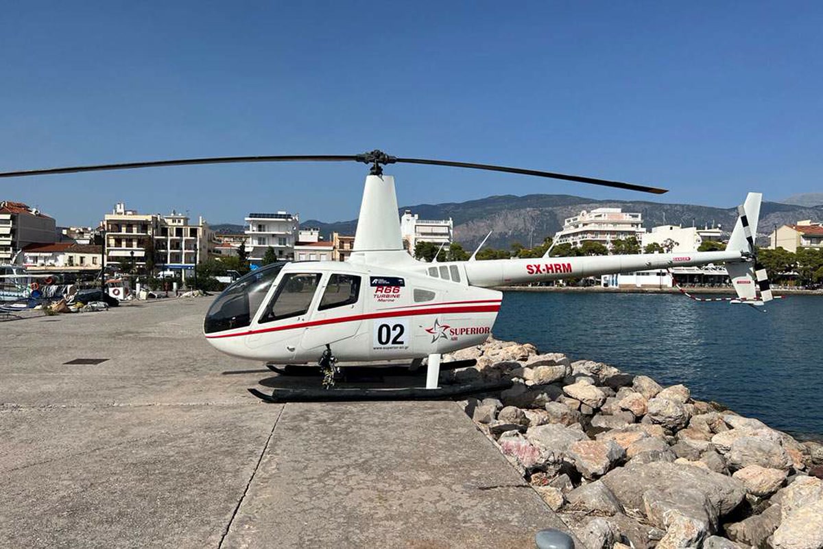 Robinson R66 SX- --- id: 172661 (initial base SANTORINI)