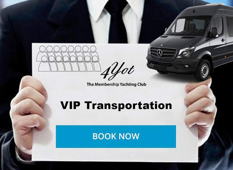 VIP Transportation Service – up to 16 Persons – — Velvet Yachts