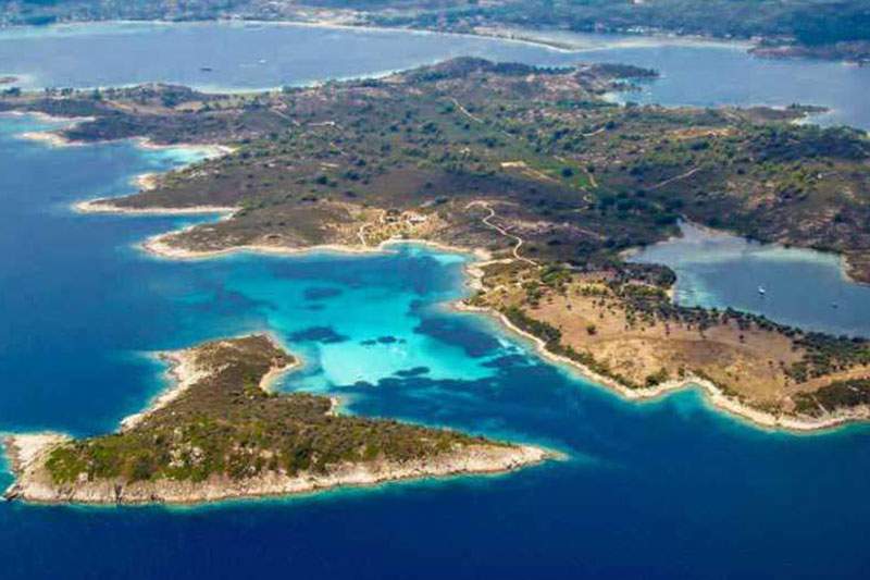 Chalkidiki -> Vourvourou - Diaporos - Kavourotrypes - Sithonia Riviera