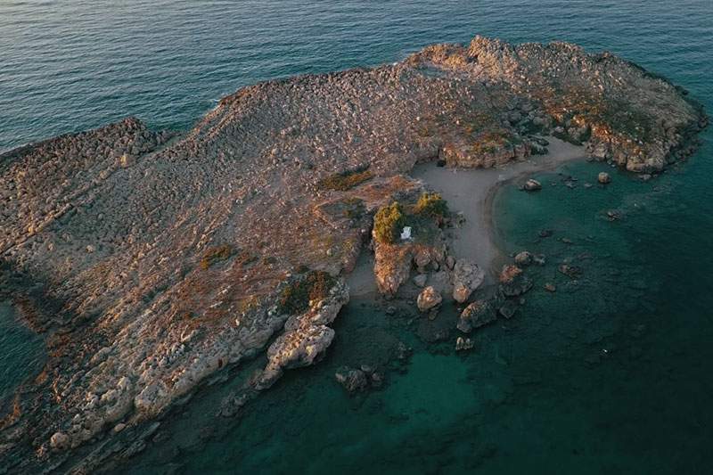Chania -> Thodorou Island & Lazareta