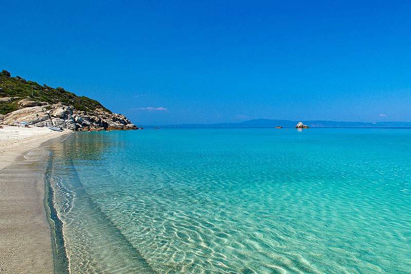Chalkidiki -> Coastline of the First Peninsula