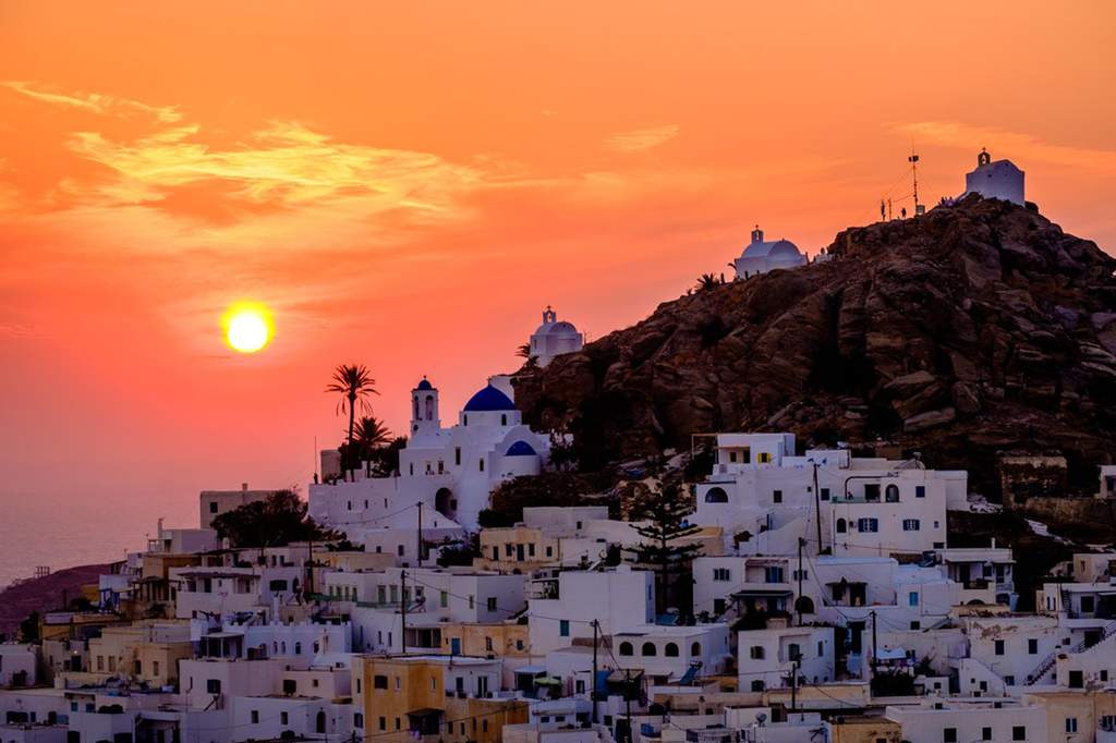 Mykonos -> Ios - Santorini