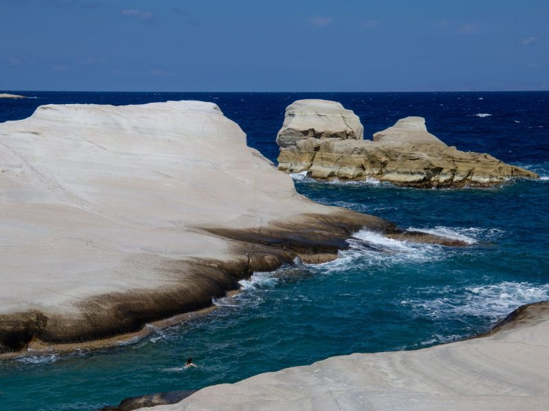 Milos by Yacht: Sea Caves, Lunar Beaches and Quiet Anchorages