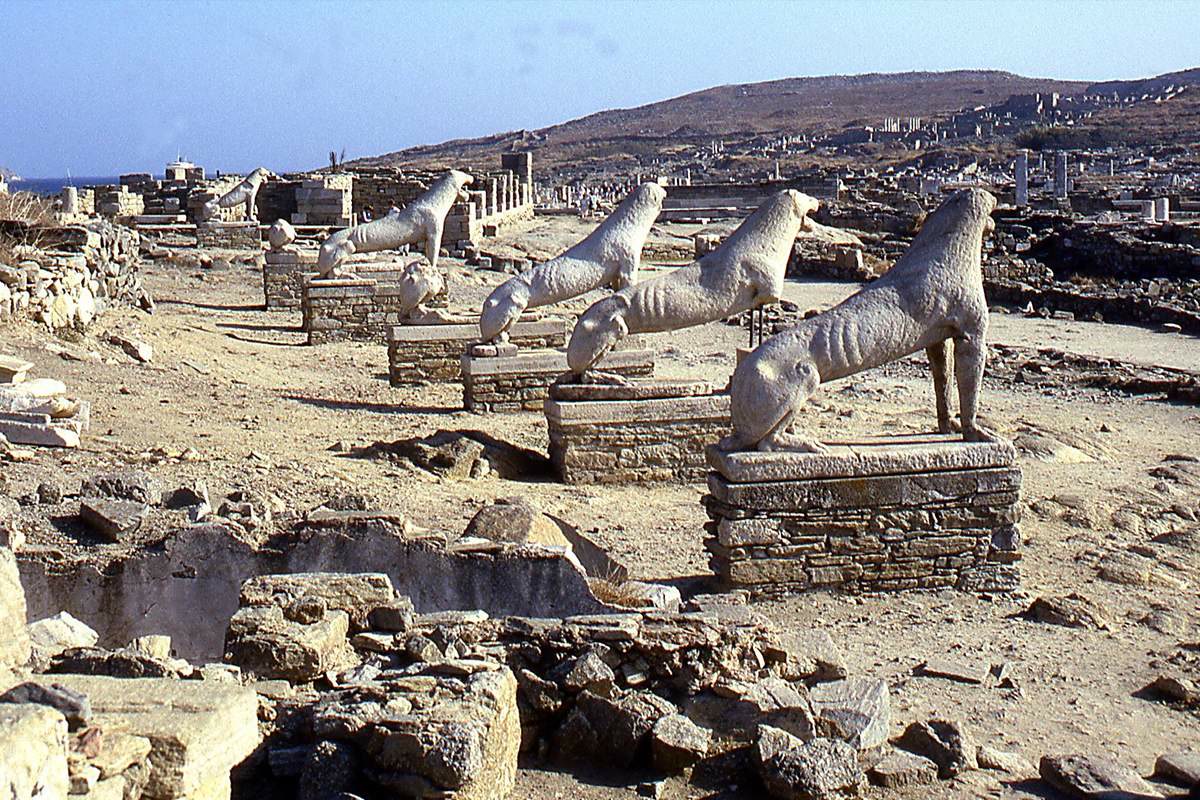 Mykonos -> Delos - Rhenia - Mykonos South Coast