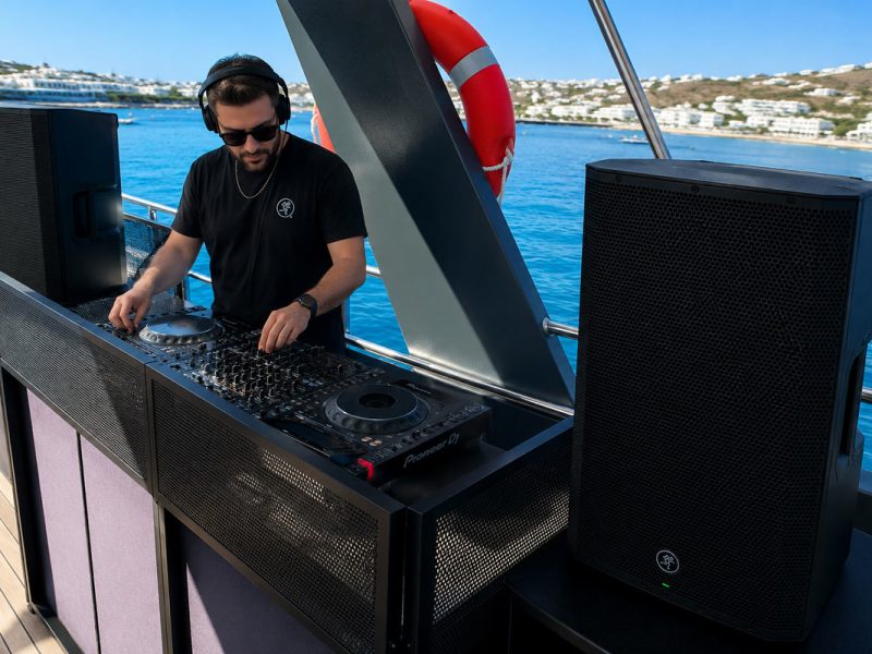 DJ & Sound System Package by”Dearest Team” — Velvet Yachts