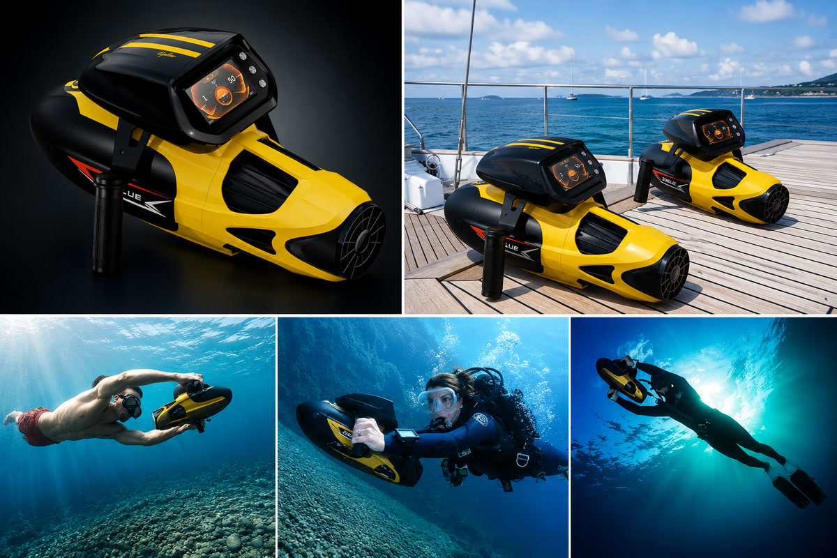 SCUBA JET "VAPOR" Scooter Sublue