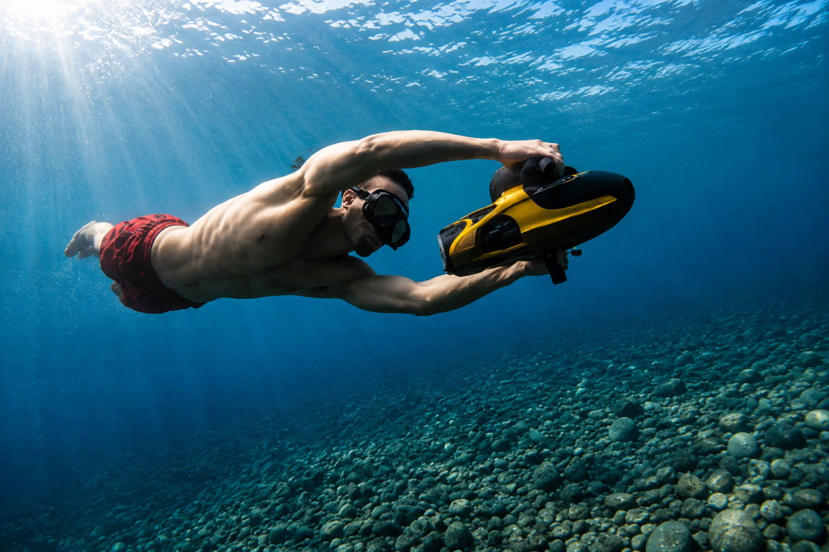 SCUBA JET "VAPOR" Scooter Sublue