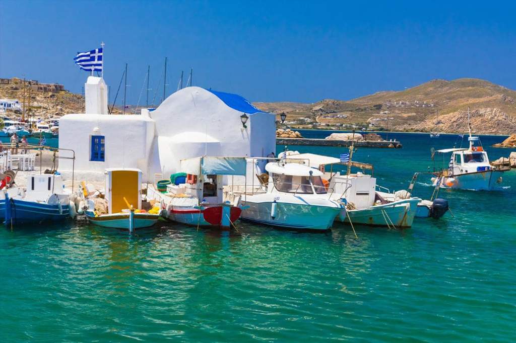 Mykonos -> Paros - Antiparos - Despotiko