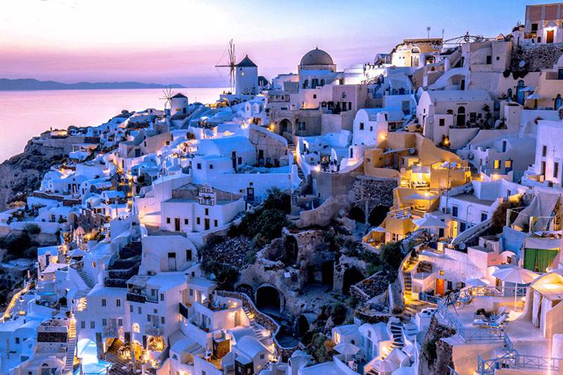 Chania -> Santorini (first night no charged)