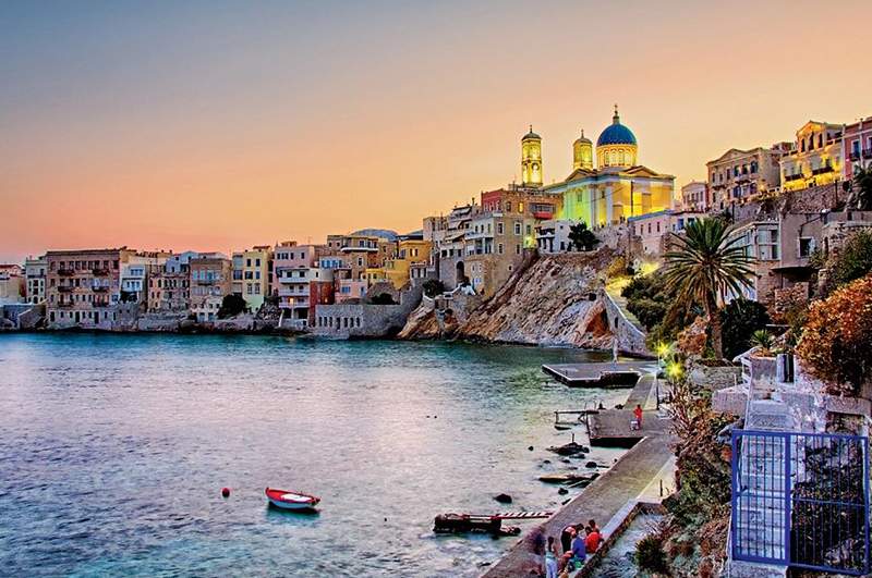Mykonos -> Syros (Ermoupoli)