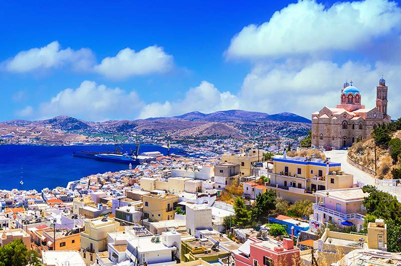 Mykonos -> Syros (Ermoupoli)