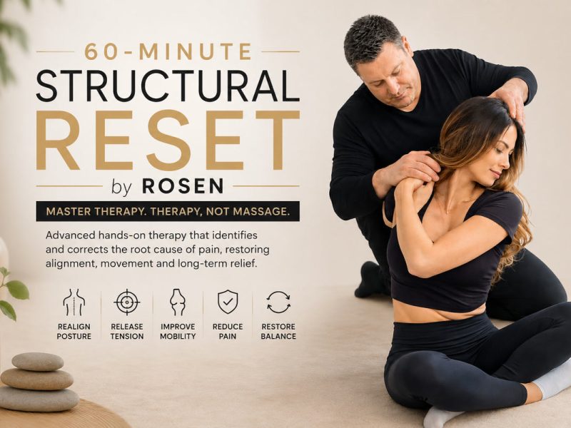 60-Minute Structural Reset by ROSEN — Master Therapy — Velvet Yachts