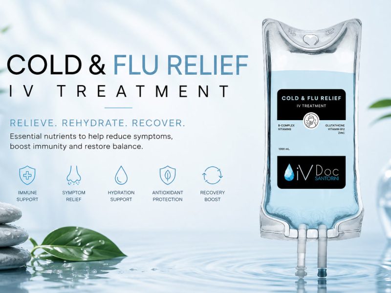 IV Cold & Flu Relief Therapy — Velvet Yachts