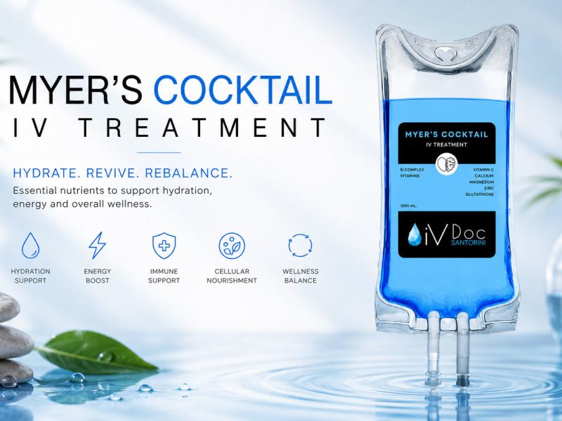 IV Myer’s Cocktail Treatment — Velvet Yachts