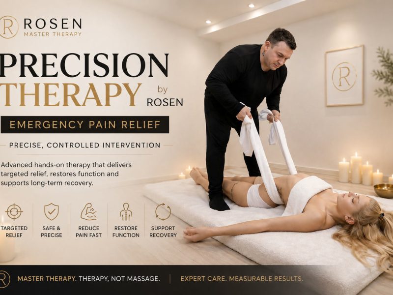 Precision Therapy by ROSEN — Emergency Pain Relief — Velvet Yachts